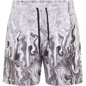 Carlo Colucci Zwembroek 'Eiberger'  grijs / wit
