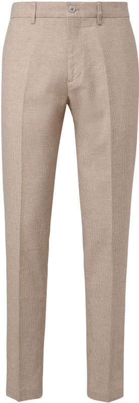 s.Oliver BLACK LABEL - Model 'Pure' - Herenpantalon - Linnenmix