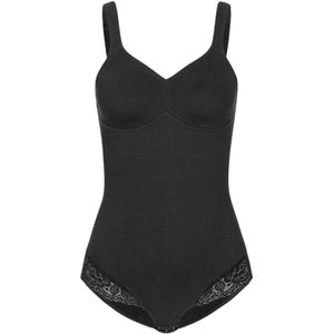Erlich Textil Body 'Magdalena'  zwart