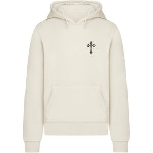 Mister Tee Sweatshirt 'Holy'  sand / zwart / offwhite