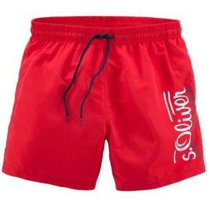 Look - Zwembroek - Rood - Elastisch - Binnenslip - Steekzakken