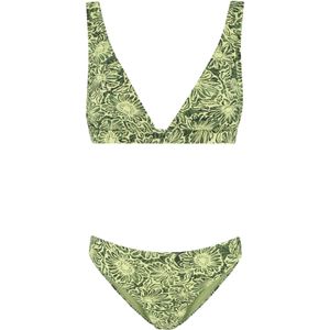 Shiwi Bikini 'Amy'  lichtgroen / donkergroen