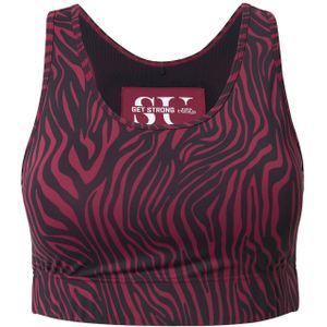 Studio Untold BH  wijnrood / zwart