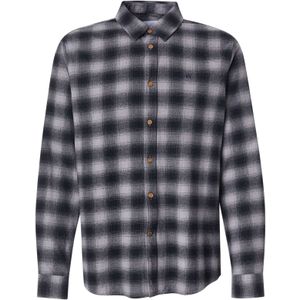 Kronstadt Overhemd 'Reinar'  donkerblauw / lichtgrijs