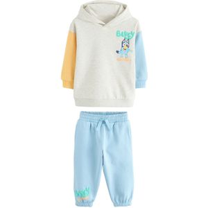 Next Set  ecru / hemelsblauw / geel