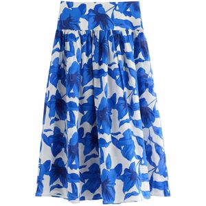 Lindex Rok 'Balie'  blauw / navy / wit