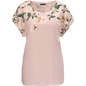 Goldner Blouse  beige / bruin / groen / rosa