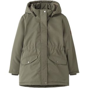 NAME IT - Parka Jas - Waterdicht - Kinderen - Lange Mouwen - Fleece Voering