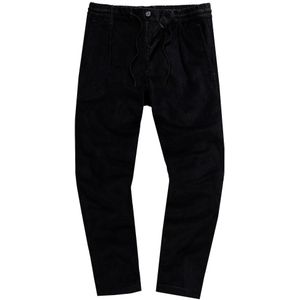 JP1880 Bandplooibroek  zwart