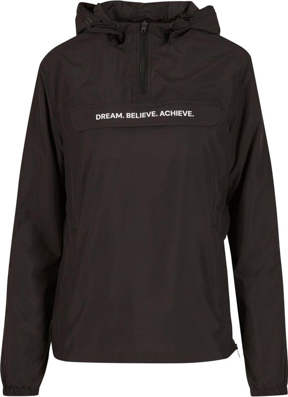 Mister Tee Tussenjas 'Dream Believe Achieve'  zwart / wit