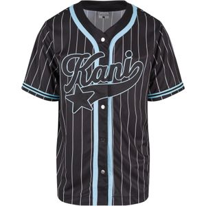Karl Kani Shirt  lichtblauw / zwart