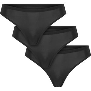 Urban Classics - Bonded Brazilian 3-Pack - Zwart - Hipsters