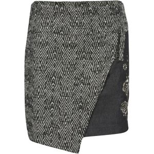 KOROSHI Rok  zwart / wit