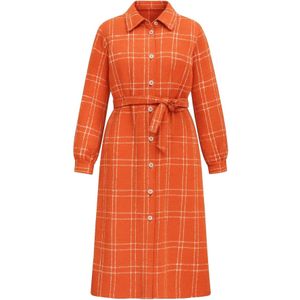 MODAMIHRAM Tussenmantel  oranje / wit