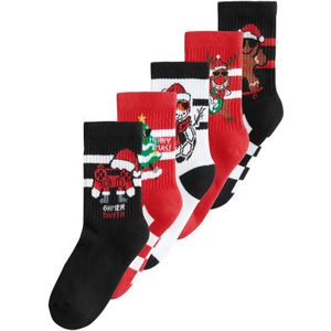 Next Sokken  groen / rood / zwart / wit