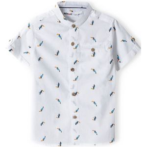 MINOTI Overhemd  gemengde kleuren / wit