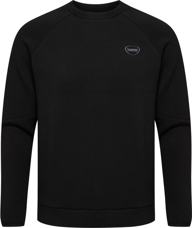Hummel - Hmltech Fleece Regular Crew - Sweatshirt - Zwart