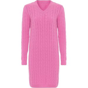 Moxx Paris Gebreide jurk  pink