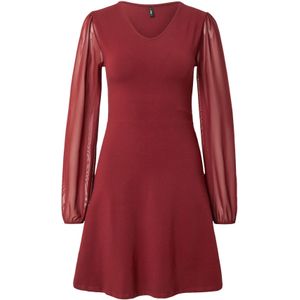 ONLY Jurk 'ONLELVA'  wijnrood