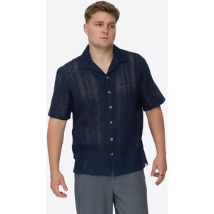 Dxnmxrk Shirt 'DXFouad'  navy