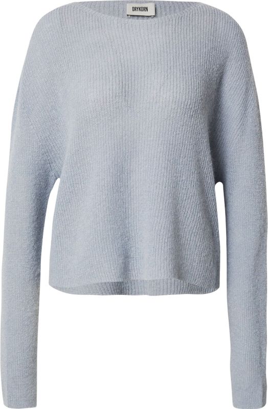 DRYKORN - Imeny 10 - Gebreide Trui - Duifblauw