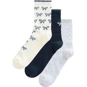Next Sokken  navy / lichtgrijs / wit