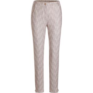 Goldner Broek 'Bella'  lichtbeige / mauve