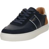 Pepe Jeans - Camden - Sneakers - Navy / Cognac / Wit