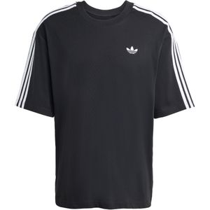 ADIDAS ORIGINALS Shirt 'Adicolor'  zwart / wit