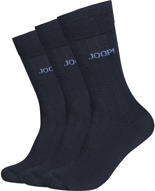 JOOP! - Sokken - Blauw - 3 Pack - Huissokken