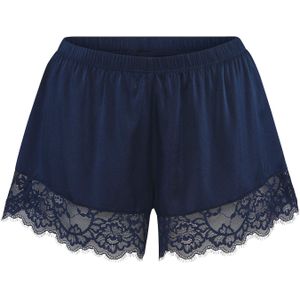 Donkerblauw - Hipster - 75% Zijde - 17% Polyamide - 8% Elastaan