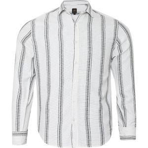 Campus Sutra Overhemd ' Casey '  grijs / wit