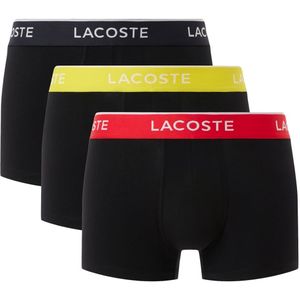 LACOSTE Boxershorts  geel / rood / zwart