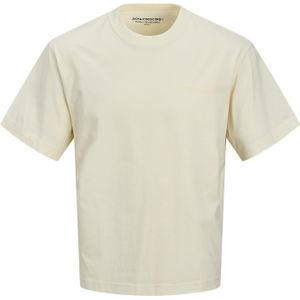 JACK & JONES Shirt 'JCOINTERLUDE EASTER'  geel / pasteelgeel