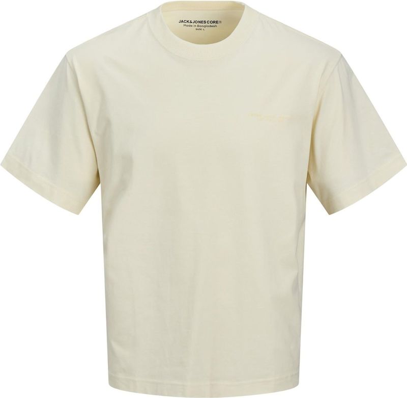 JACK & JONES Shirt 'JCOINTERLUDE EASTER'  geel / pasteelgeel