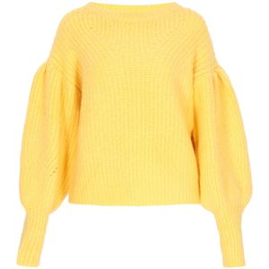 IZIA Oversized trui  geel