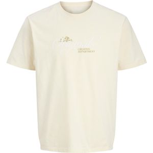 JACK & JONES Shirt  kiwi / wit / wolwit