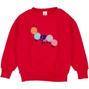 Fred's World - Sweatshirt - Lichtblauw / Grijs Gemêleerd / Lila / Rood - Sweatstof