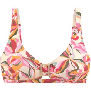 s.Oliver Bikinitop  oranje / pink / rosa / wit