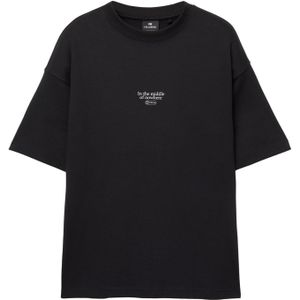 Pull&Bear Shirt  grijs / lichtgrijs / zwart