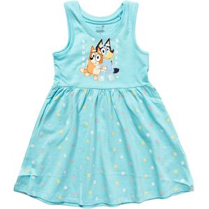 Bluey Jurk 'Bluey'  beige / blauw / bruin