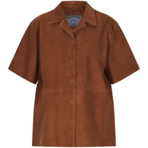 DreiMaster - Overhemd - Vintage Collection - Effen - Korte Mouwen