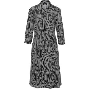 Goldner Blousejurk  zwart / wit