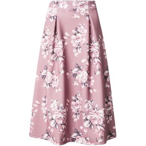 ABOUT YOU Rok 'Camilla'  antraciet / oudroze / pastelroze / wit