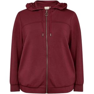 Wasabi Concept Sweatvest  rood