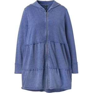 Ulla Popken Sweatvest  blauw