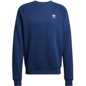 ADIDAS ORIGINALS Sweatshirt 'Trefoil Essentials'  enziaan / wit