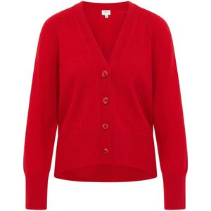 ETERNA Gebreid vest  lichtrood