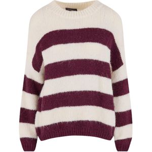 Urban Classics Trui  bourgogne / wit