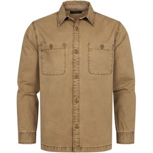 INDICODE JEANS Overhemd 'Pilou'  bruin